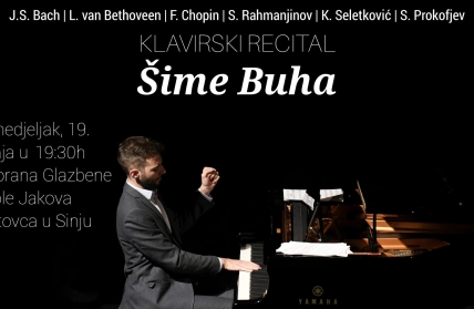 Šime Buha - Klavirski recital