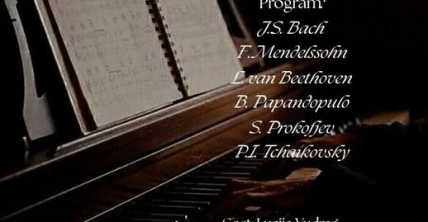 Maturalni koncert naše klaviristice PETRE VUDRAG