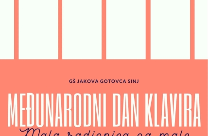 Radionica povodom međunarodnog dana klavira