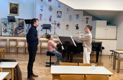 Inspirativni seminar Marka Zupana u Glazbenoj školi Jakova Gotovca